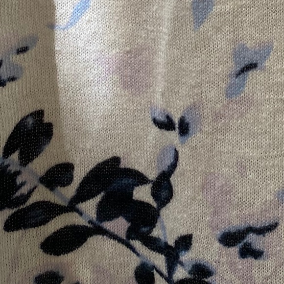 J.Jill Sweater Linen-Cotton Blend Sz Petite-L - Picture 4 of 6